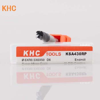 德国KHC品牌4刃钨钢圆鼻铣刀让张先生的问题得到了改善!
