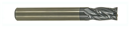 加强型4刃钨钢圆鼻铣刀KSA430RP